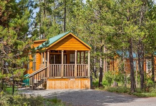 Bend-Sunriver Camping Resort Studio Cabin 6 Εξωτερικό φωτογραφία